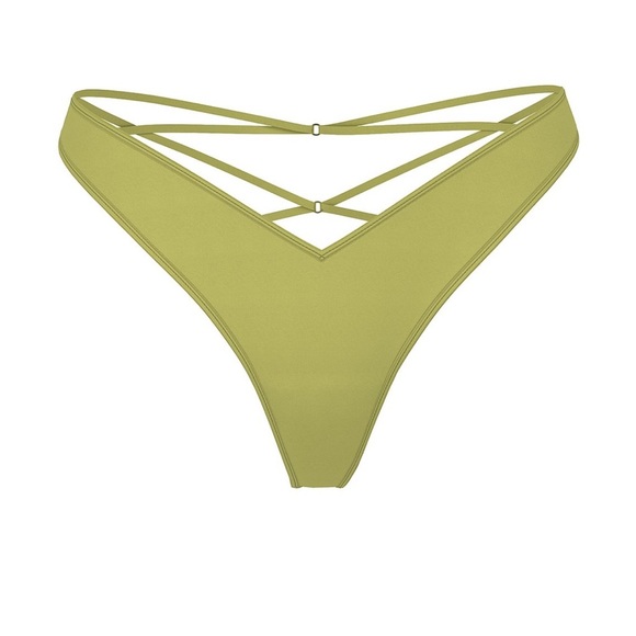 Victoria’s Secret NWT Very Sexy Smooth Strappy-Back High-Leg Thong | Size M - Picture 5 of 5